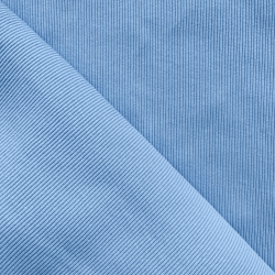 Ткань Кашкорсе, 420гм/2, 110см, цвет Светло-Голубой (на отрез)  в Ноябрьске