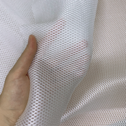 Сетка 3D трехслойная Air mesh 160 гр/м2, цвет Белый (на отрез)  в Ноябрьске