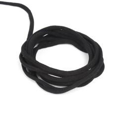 Шнур для одежды 4,5 мм, цвет Чёрный (на отрез)  в Ноябрьске