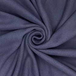 Ткань Флис Односторонний 130 гр/м2, цвет Темно-серый (на отрез)  в Ноябрьске