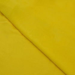 Флис Односторонний 180 гр/м2, Желтый (на отрез)  в Ноябрьске