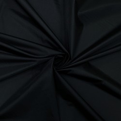 Ткань Дюспо 240Т WR PU Milky, цвет Черный (на отрез)  в Ноябрьске