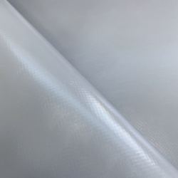 Ткань ПВХ 450 гр/м2, Серый (Ширина 160см), на отрез  в Ноябрьске