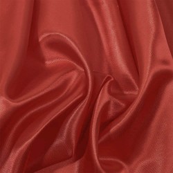 Ткань Атлас-сатин, цвет Красный (на отрез)  в Ноябрьске