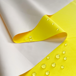Водонепроницаемая Дышащая Мембранная ткань PU 10'000, цвет Жёлтый (на отрез)  в Ноябрьске