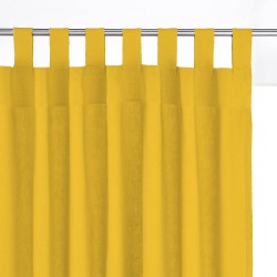 Штора уличная на Петлях (В-220*Ш-145) Желтая, (ткань Оксфорд 600)  в Ноябрьске